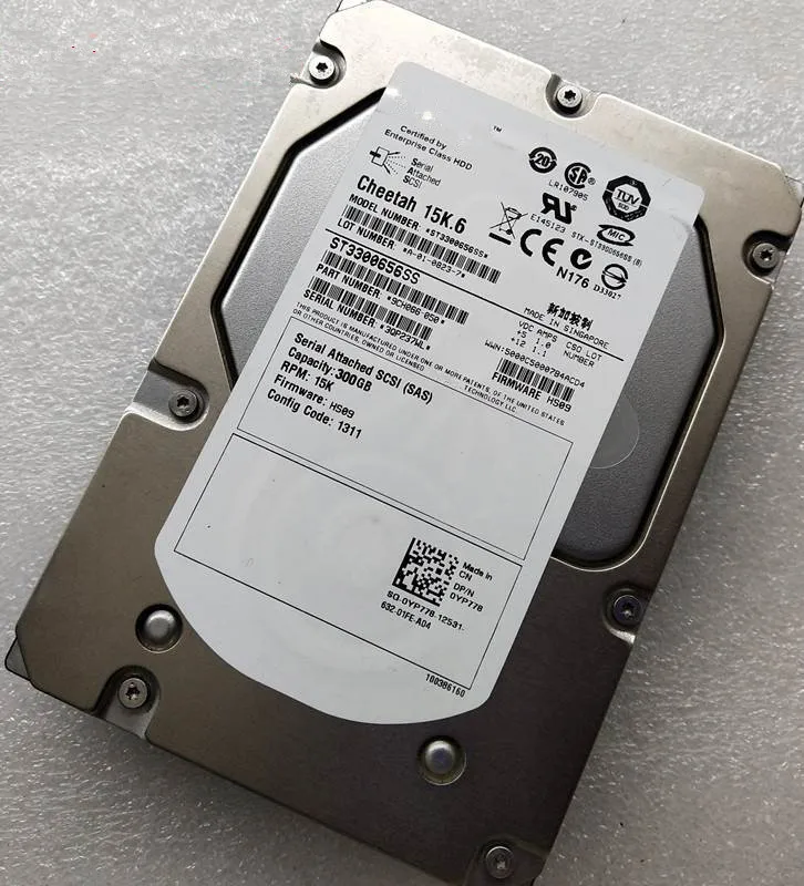 300GB 15K SAS 3.5' 0YP778 YP778  hard drive HDD with caddy