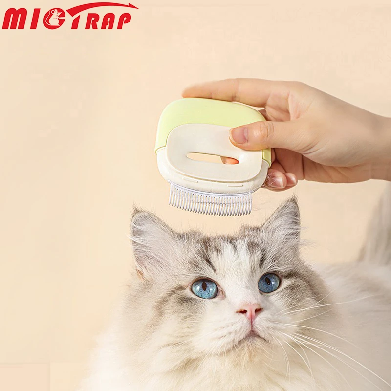 Cat and Dog Hair Removal Grooming Tool, Matted Fur Knots Remover, Pet Comb, 2 in 1