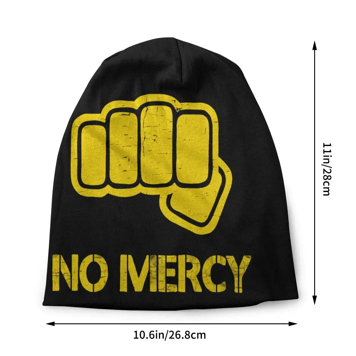 Fashion Hats No Mercy Thin Bonnet Hipster Caps Men Women's Earmuffs