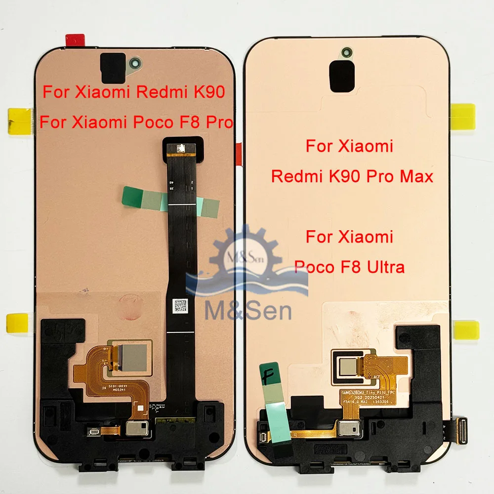 AMOLED Original For Xiaomi Redmi K90/Poco F8 Pro LCD Sreen For