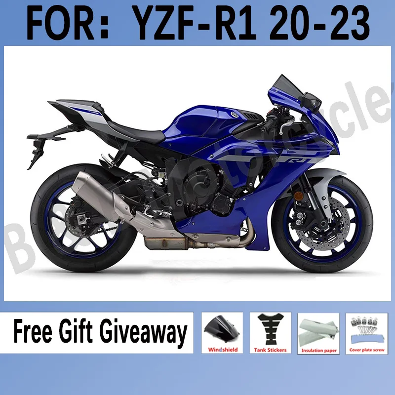

Новый комплект обтекателей для литья под давлением мотоцикла из АБС-пластика, подходит для YAMAHA YZF R1 2021 2022 2023 R1 2021-2023, полный обтекатель синего цвета
