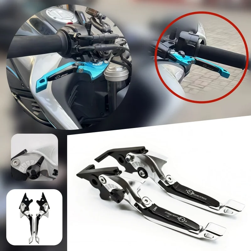 

For BMW R1200GS ADVENTURE 2006-2013 R1200GS 2004-2012 Motorcycle Parts 3D Brake Lever Set Foldable Adjustable Handle Levers