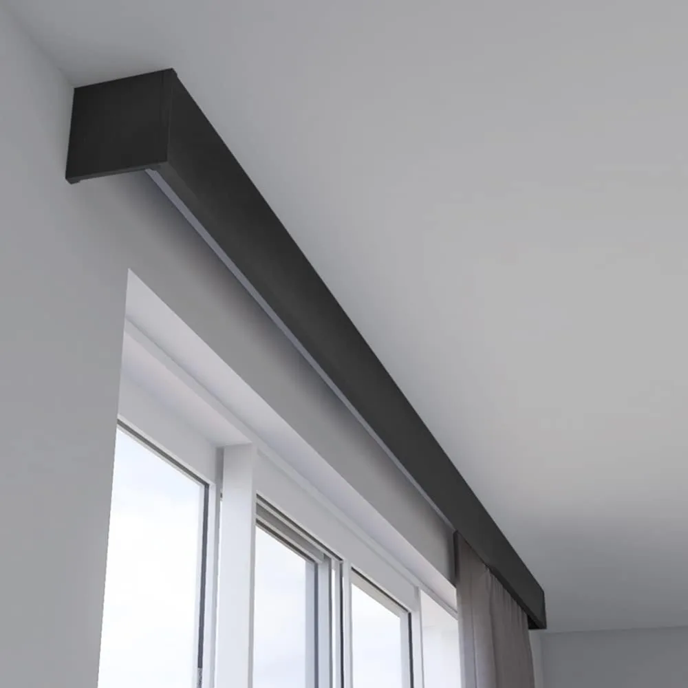 

занавеска «три в одном», одноколевой стержень, приточный и световой ремень, дополнительный потолочный перегородка для гостиной, спальни, комнаты