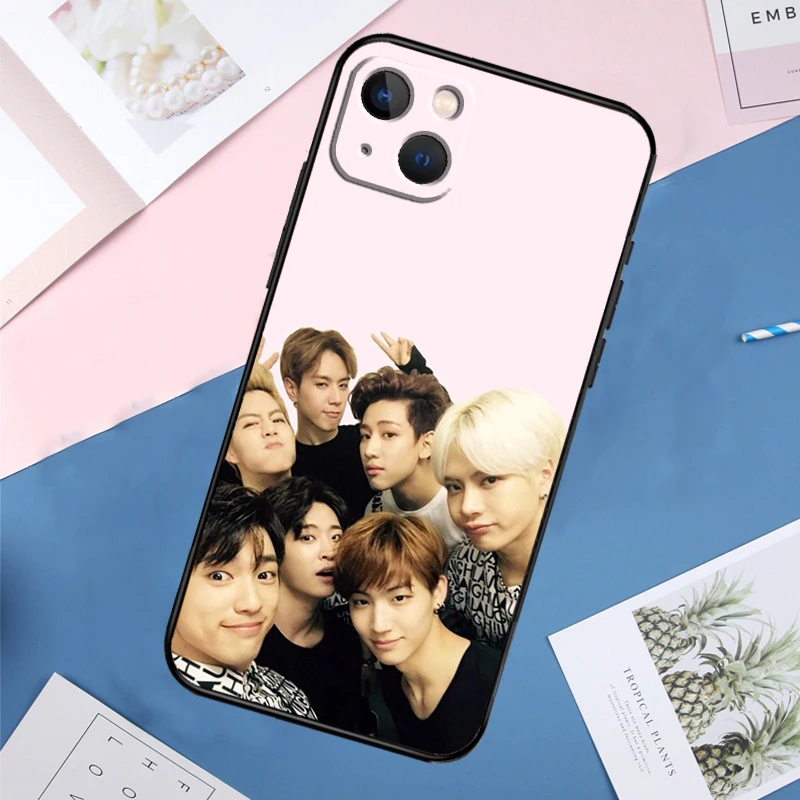 KPOP GOT7 Case For iPhone 14 15 16 Pro Max 11 12 13 Mini X XR XS Max Plus Phone Back Cover