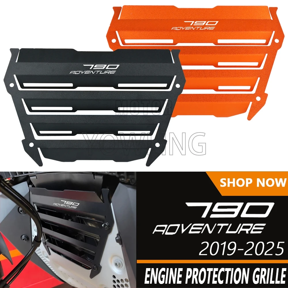 

Motorcycle Engine Guard Cover Crap Flap Protector For 790 890 ADV 790 890 Adventure R 2020-2025 2026 For Husqvarna Norden 901