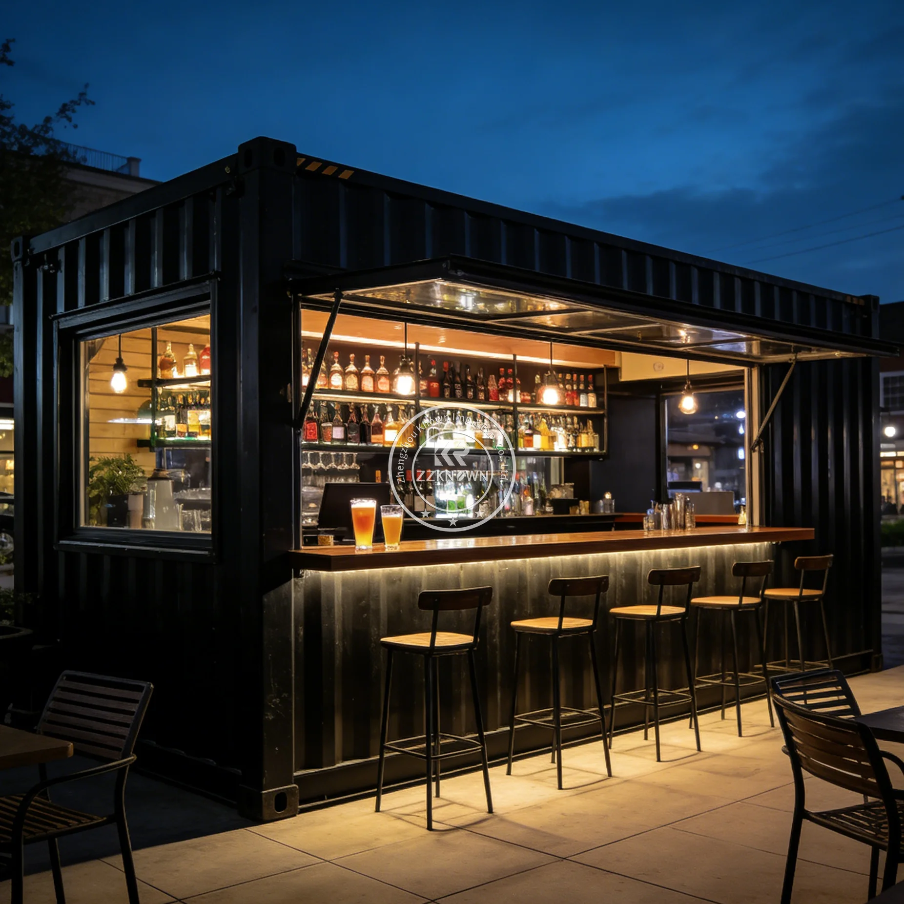 

High Quality Mobile Container Bar Outdoor Bubble Tea Milk Tea Drink Shop Luxury Container Coffee Shop For Sale