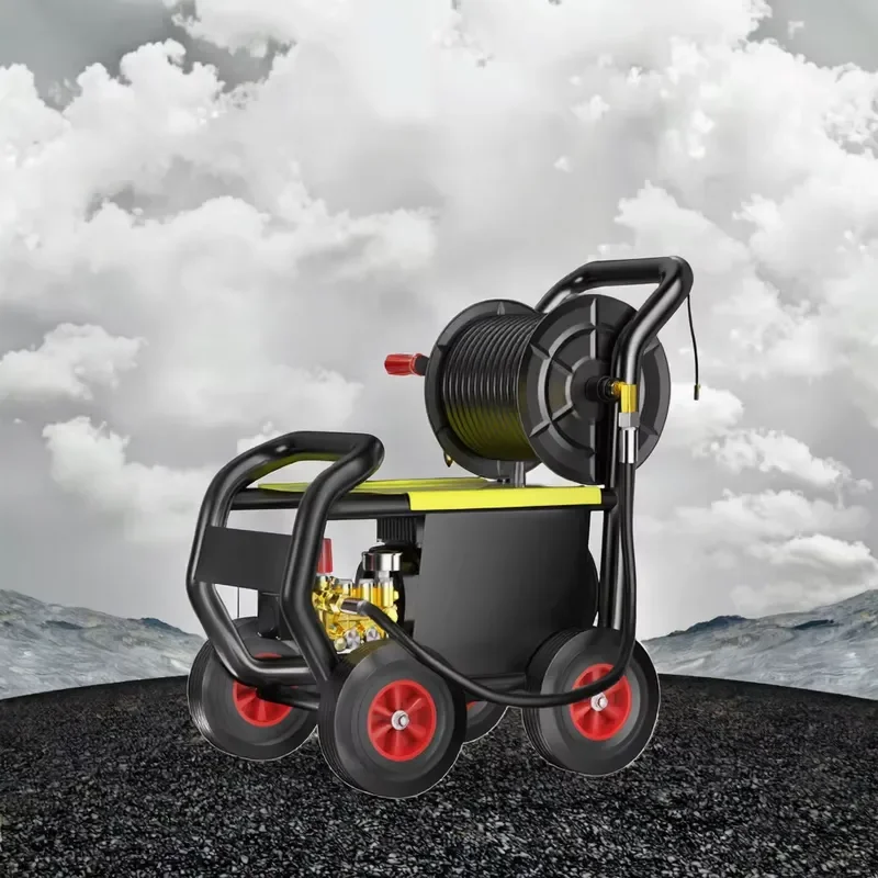 2500W electric high pressure cleaner, stainless steel construction, 130 bar high pressure, 110V/220V, for automotive surface
