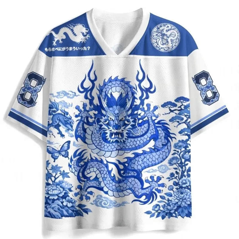 2026 Hot Selling Sports Short Sleeved Shirts, Popular V-neck Short Sleeved T-shirts, Sports High-end Design Mesh Knitted Shirts