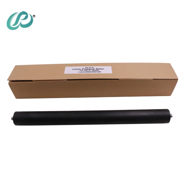 

1pcs E-STUDIO3508A Lower fuser roller Pressure Roller for Toshiba E-Studio E 3508A 4508A 5508A Lower Sleeved Roller