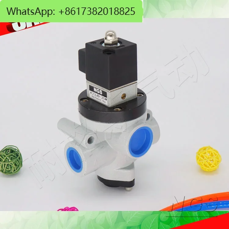 Two-position three-way pneumatic components Wuxi type solenoid valve K23JD-25W 20W 15W 10W 08W