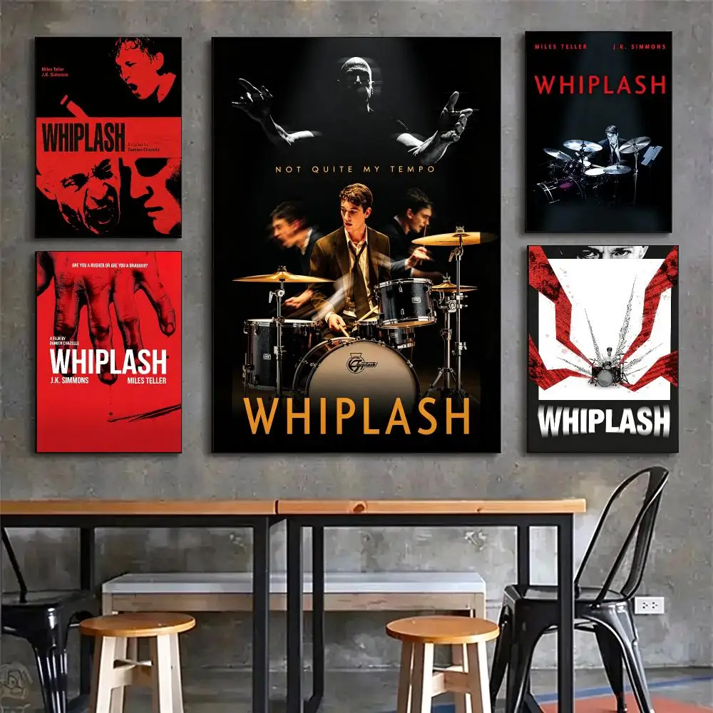 Movie Whiplash Poster HD Printing Vintage Luxe Home Decor Wall Art for the Living Rooms Entryways Gift