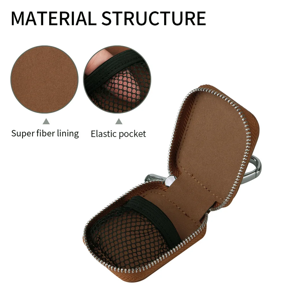 Per Airpods 4 2024 Custodia da trasporto Borsa in pelle PU Custodia antiurto per auricolari Borsa universale Custodia per cuffie per custodia AirPods