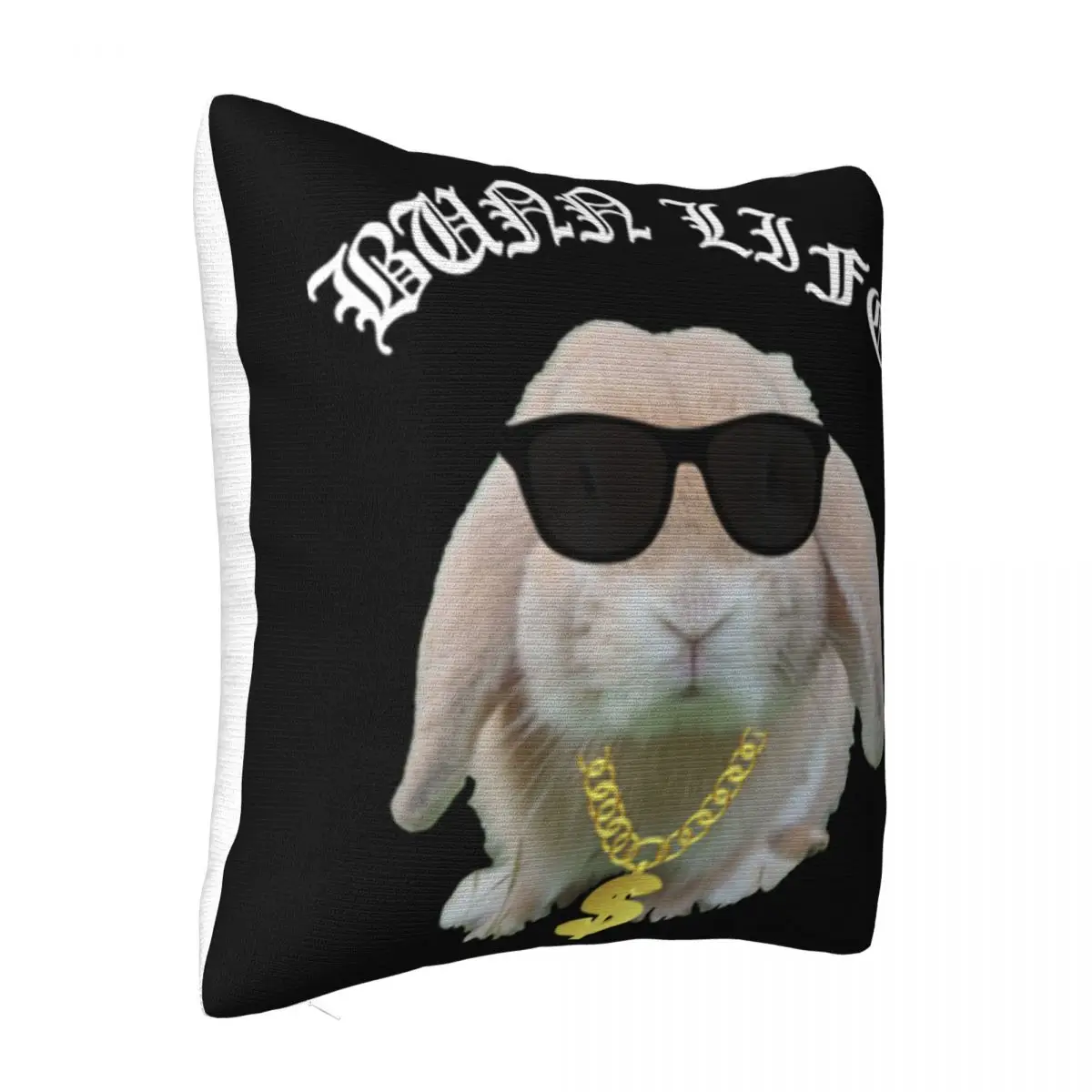 Bunny T Thug Bunny Men Women Kids Rabbit Bunn Life Loose Kawaii New Design Boy Funny Hipster Pillow Case