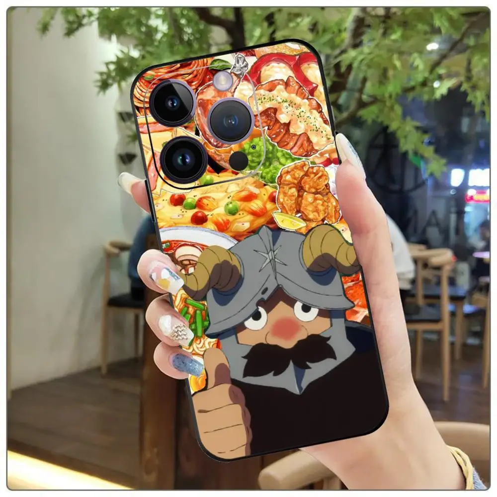 D_delicious in D_dungeon Phone Case For iPhone 15 Pro Max 14 13 12 11 X XR XS XSMAX 8 7 Plus Mini Soft Black Cover