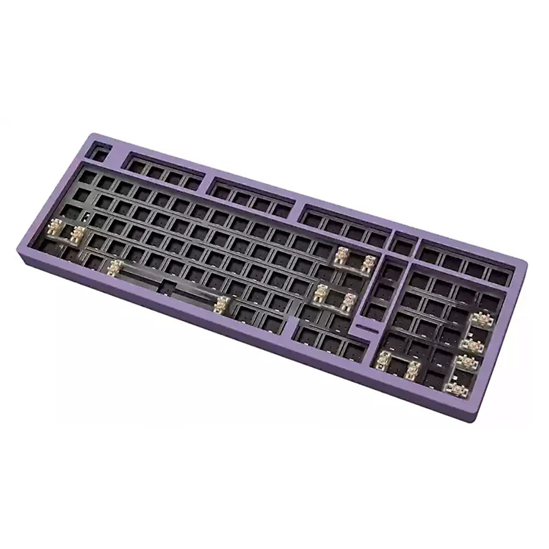 SCC100 Kit Mechanical Keyboard Kit Wireless 3 mode Gasket Hot-Swap RGB Quick Release Case 98% Aluminum Gaming Keyboard