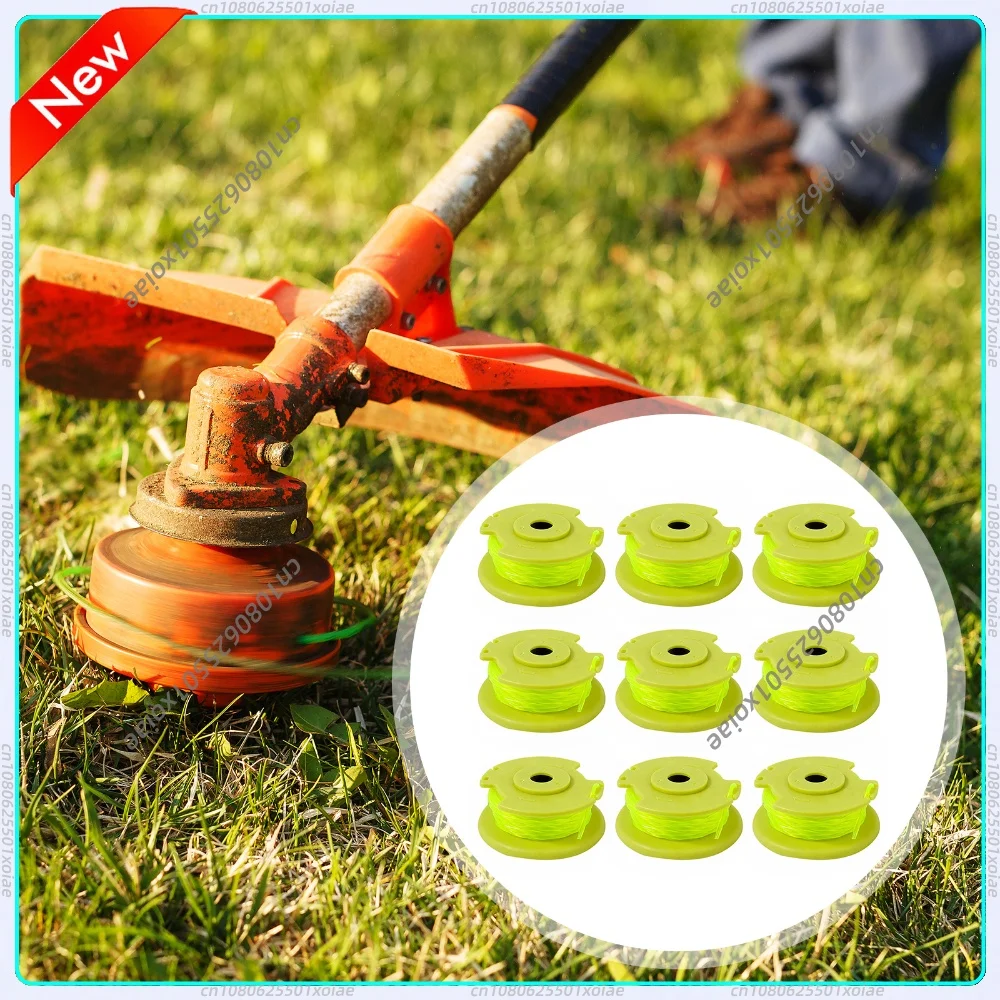 Nylon Lawnmover Trimmer Line For RYOBI Lithiumion Lawnmower Lawnmower Spool & Cover Cap Kit 0.080in Grass Trimmer Thread String