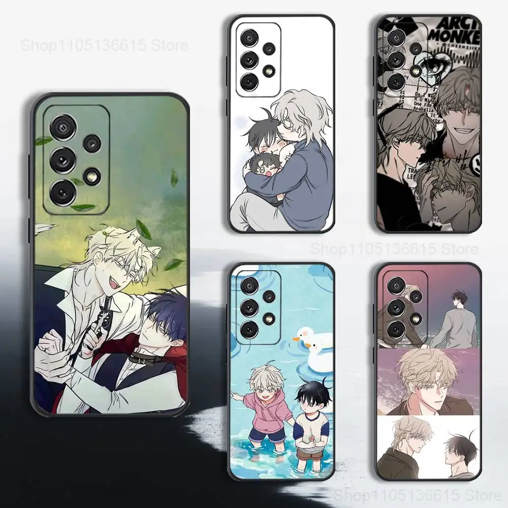 

Comic Low T-Tide In TWILIGHT Phone Case For Samsung S25,S24,S23,S22,S21,S20,S10,S9,Ultra,Plus,Lite,FE,Soft Silicone Black Cover