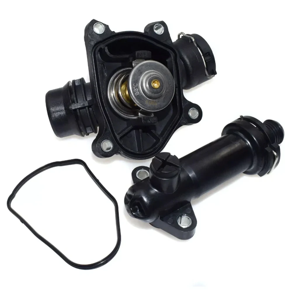 11717787870   Für BMW X3 X5 X6 118d 120d 318d 320d 325d 335d 520d 530d 535d 635d 730d 730Ld 30d Motor Thermostat Gehäuse Montage