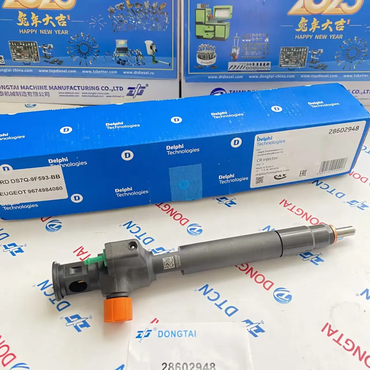 Common Rail Injectors 9674984080 DS7Q-9F593-BB 28319895 28388960 28602948 Fuel Inyector For FORD PEUGEOT