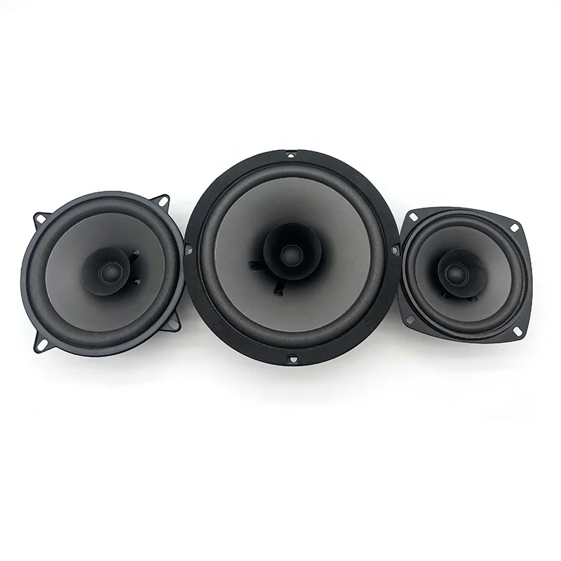 Professional Wholesale High Quality Iron Coaxial Car Speaker 4/5/6 Inch Full Range Auto Stereo Universal Door Speaker (1pcs)