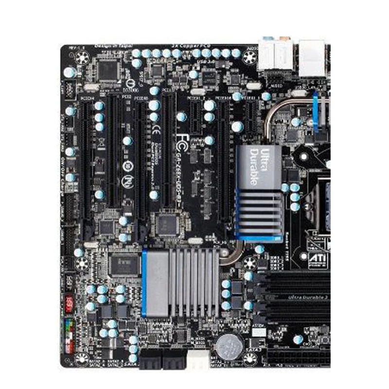 LGA 1155 usada para ordenador de GA-Z68X-UD5-B3 Intel Z68, placa base de escritorio con USB 3,0, SATA3, DDR3, 32G, Z68X-UD5-B3