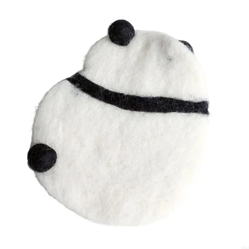 Handcrafted Wool Set With Cartoon Designs Heatproof Kitchen Accessories 0XXB