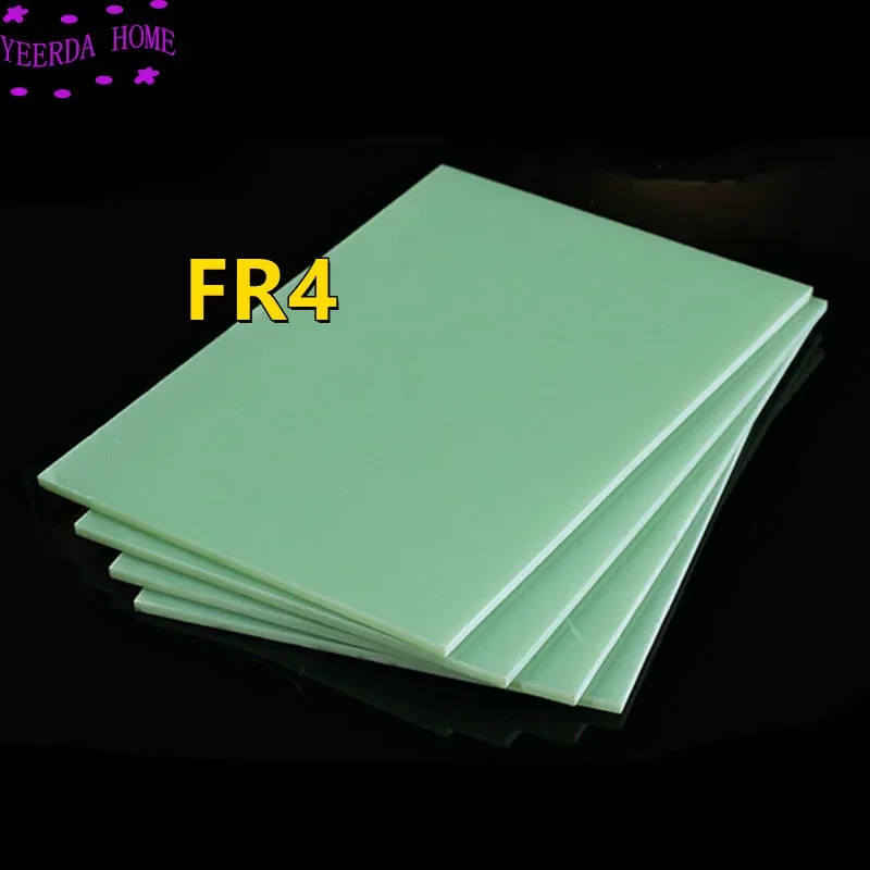 0.2/0.5/1/2/3/4mm Thickness FR4 Fiberglass Sheet Light-green G10 Epoxy Plate 3240 FR-4 Epoxy Resin Board Glass Fibre 3D Print