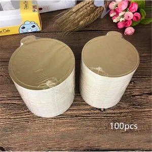 Hartpapier -Tablettkartenplatine für Cupcake- und Dessert -Displays, Ronde -Kuchenschweine, Bakken -Pad, Backwerkzeug, 100pcs 10 Hauptverkäufe Gouda - №8