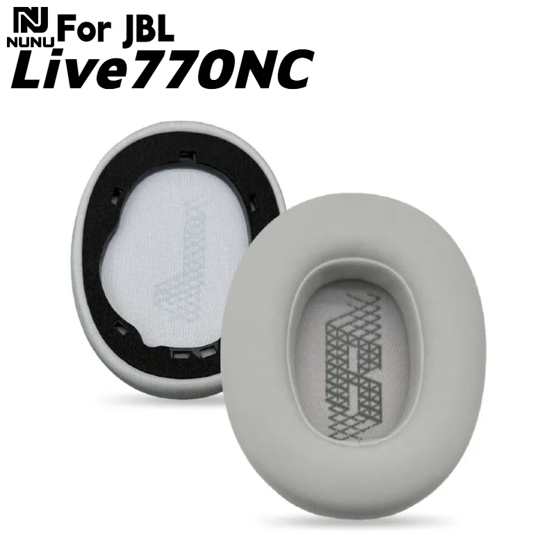 Wymienne nauszniki z pianki memory proteinowej z klamrą do słuchawek JBL Live 770NC, części zamienne do naprawy. — zdjęcie produktu 4