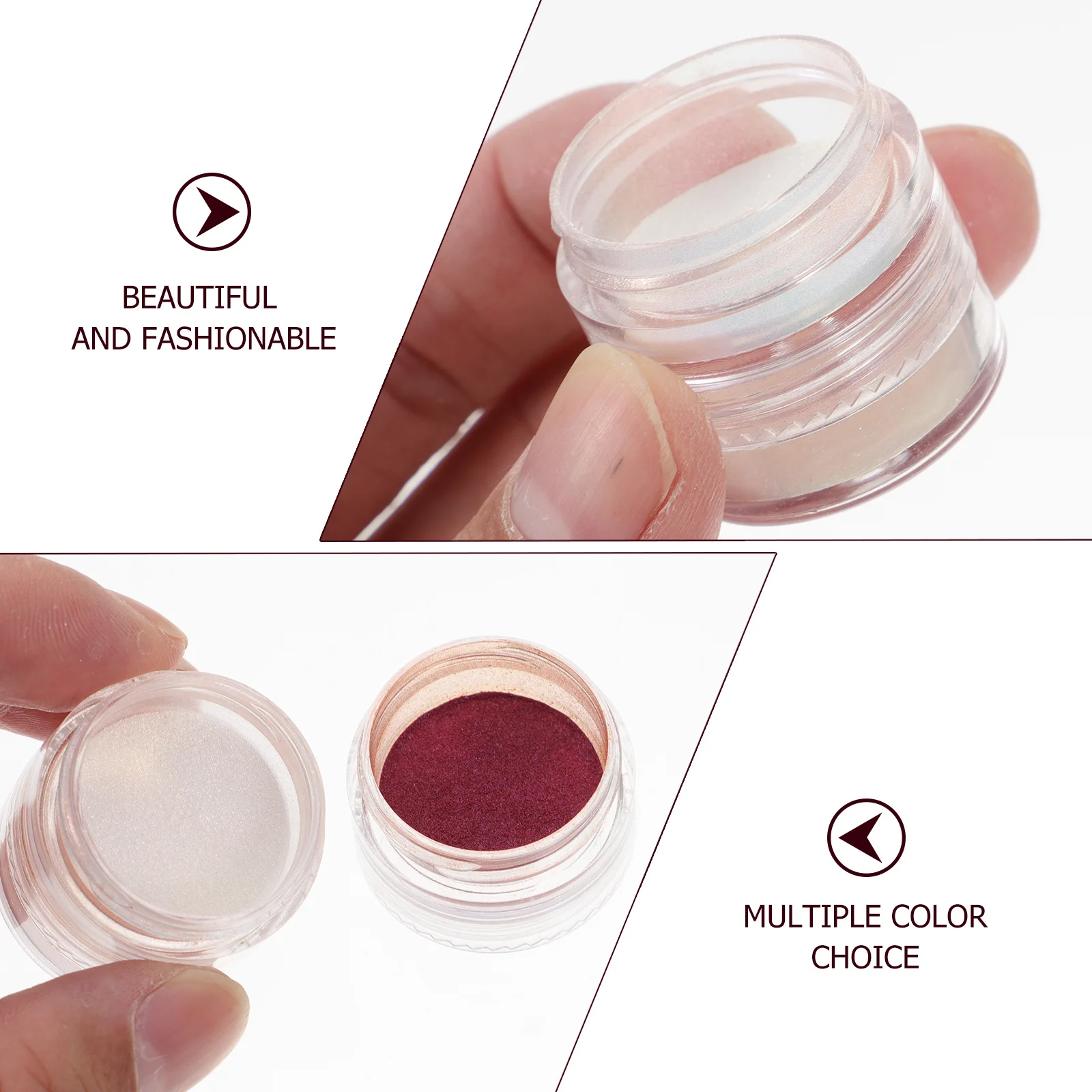 

6 Colors Color Changing Pearlescent Pigment Powder Chameleon Effect for Epoxy Resin Nail Art Soap Craft Dye Powder