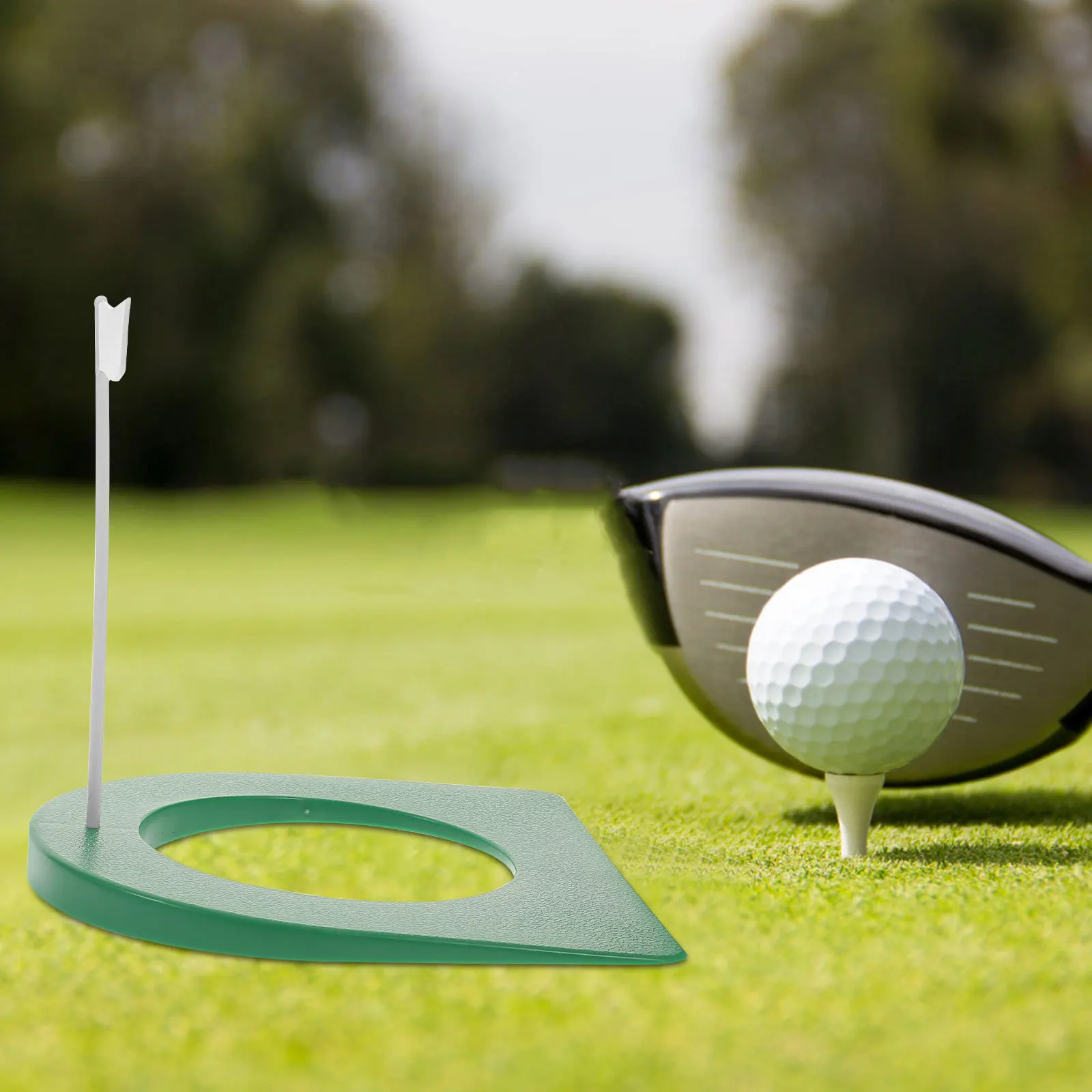 2 قطعة وضع كوب ممارسة ثقب التدريب الإيدز لوازم الغولف المحمولة خفيفة الوزن تصميم المنزل مكتب الصالة الرياضية استخدام وضع البلاستيك #2