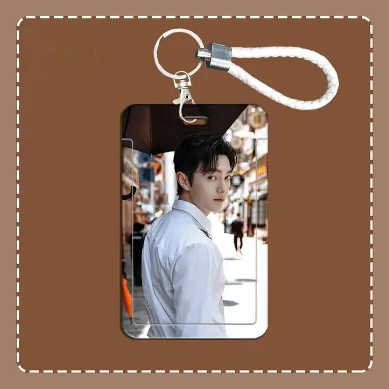 Xu Kai Cute Figure Keychain Card Cover Falling Into Your Smile Key Ring Lanyard Bus Card Set Pendant Fans Gift Collection