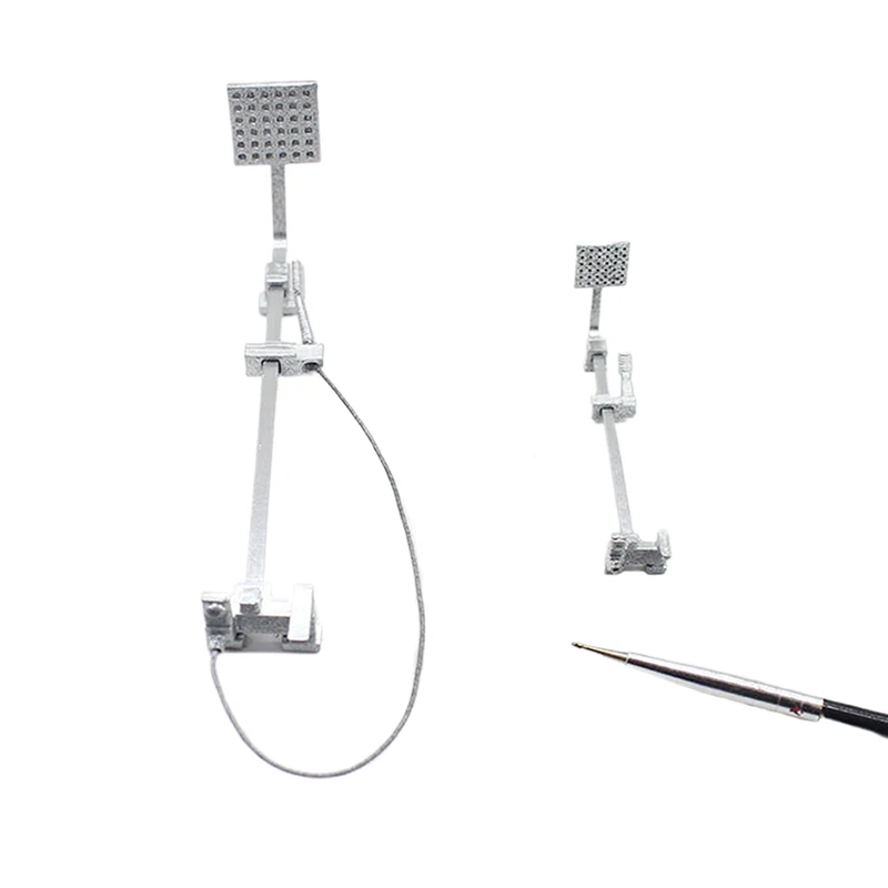 Doccia in Miniatura 1:12 per Casa delle Bambole, Simulazione di Soffione Doccia, Mini Rubinetto da Bagno, Accessori Giocattolo per Bambini