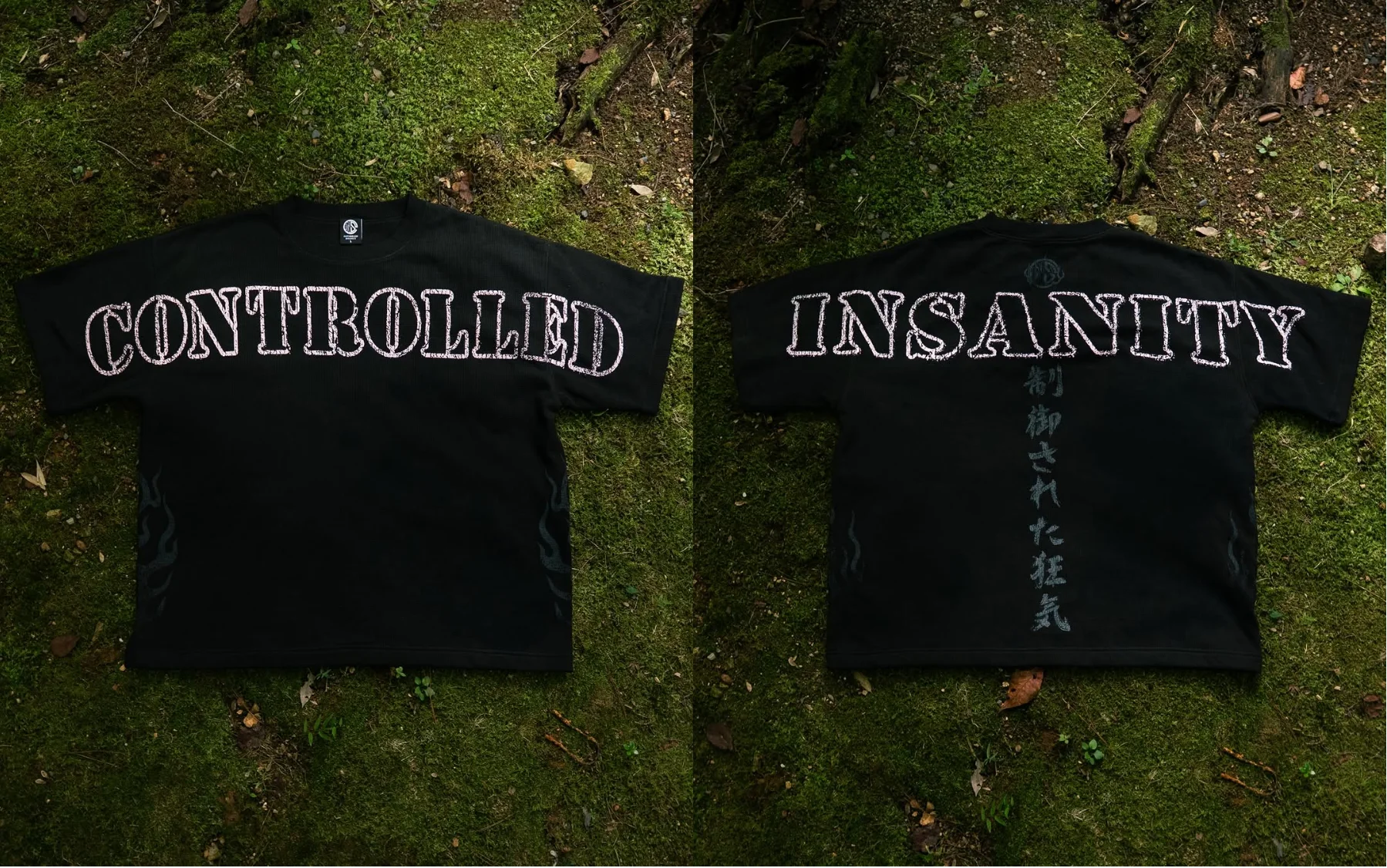 TILL THE DEATH Shirt TTD Athletics Oversized Tee in Black US SIZE Shirt Powerwing Shirt image 3