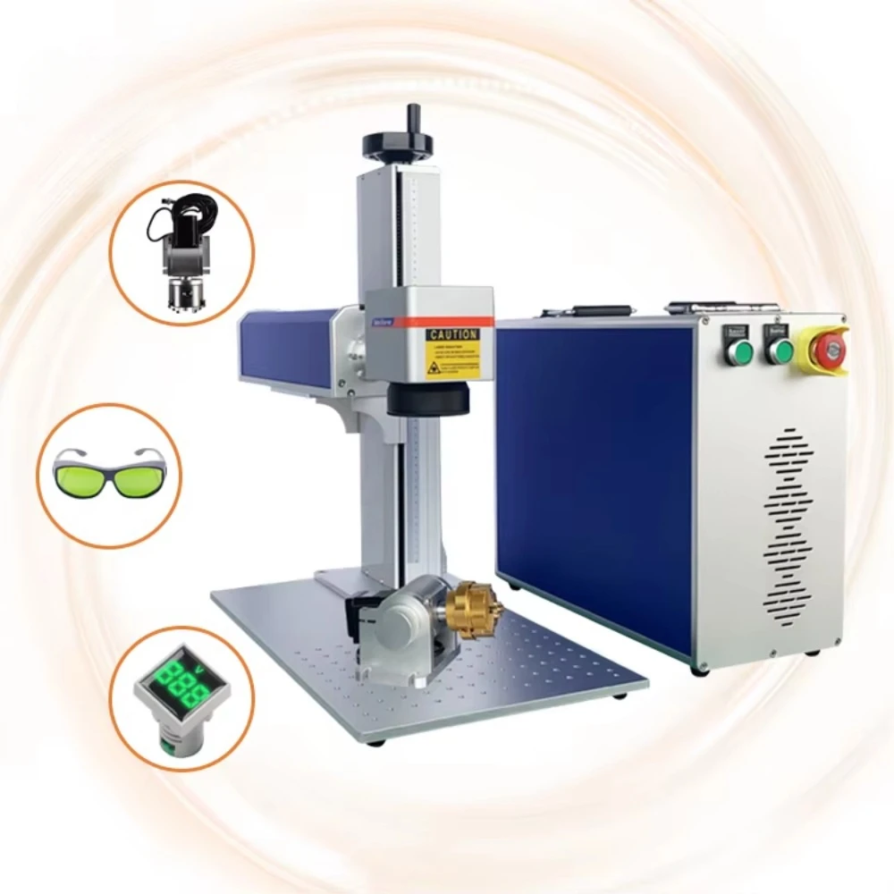 BEST 50W Jewelry Stainless Steel Fiber 20W Marking Machine For Sale Metal Laser Engraving Machine Raycus Source