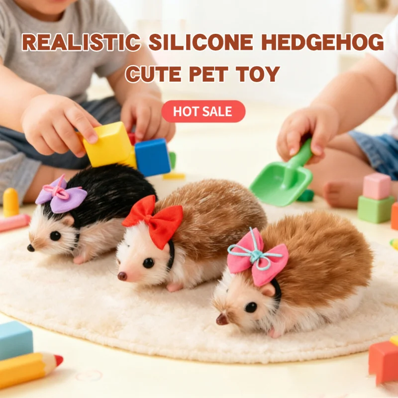5 Inch Silicone Soft Cute Mini Realistic Animals with Accessories Lifelike Reborn Newborn Pig Doll Decompression Toy Gift