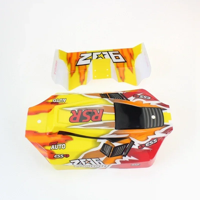 Coque de carrosserie de voiture RC, ensemble d'ailes arrière pour Wltoys 144001 144010 1/14 RC, pièces de mise à niveau, accessoires de rechange