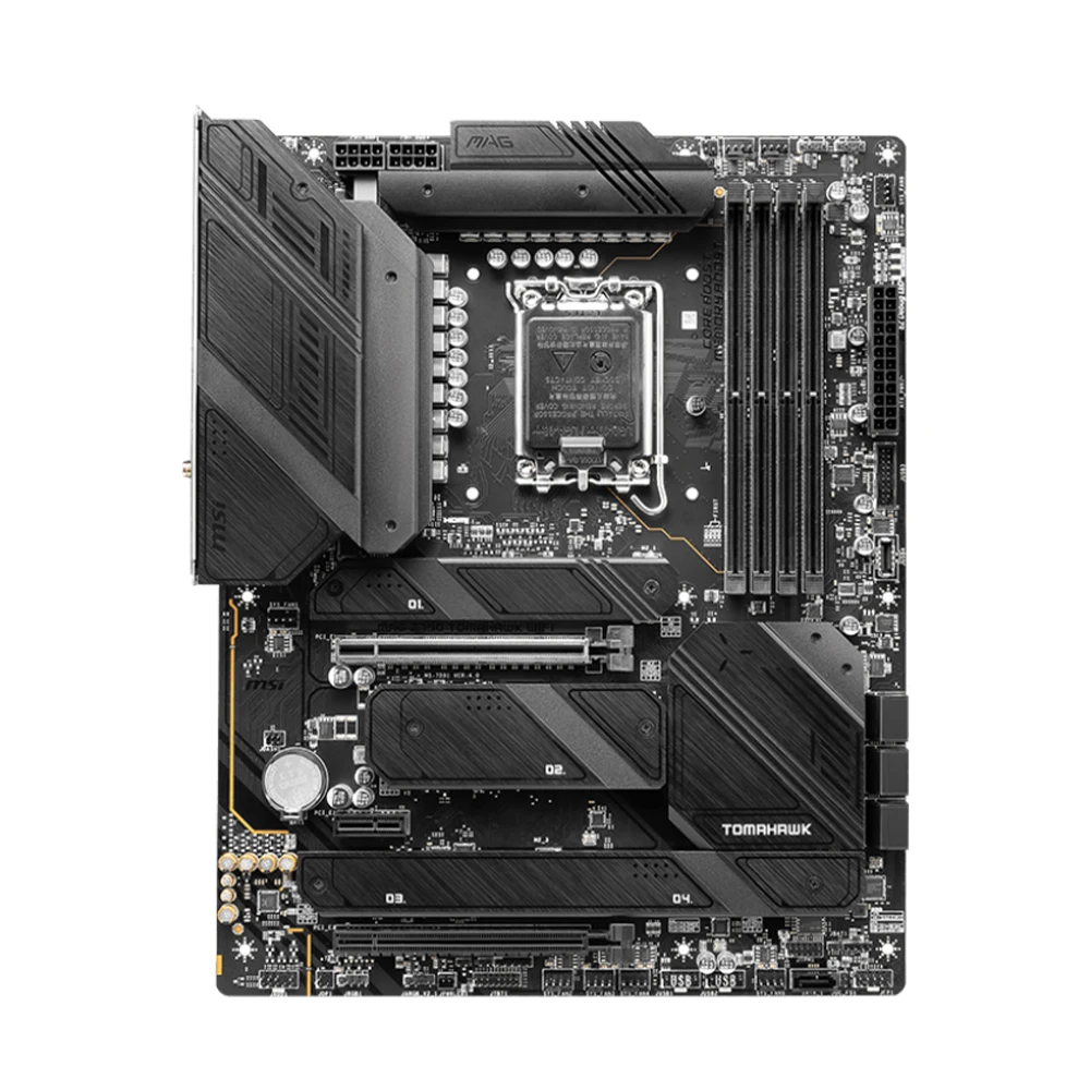 Imagem -03 - Msi-mag Z790 Placa-mãe Tomahawk Wifi Suporte Lga1700 I512600k I5-12400f i5 12400f Cpu Ddr5 7200mhz Hdmi Nvme M.2 Pcle 5.0