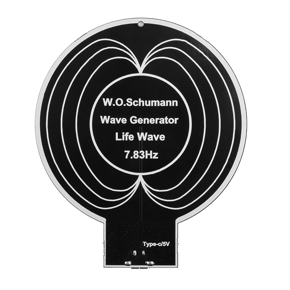 DC 5V Schumann Generator 7.83Hz Fixed Frequency Signal Generator Type-C Interface with Switch Schumann Wave Electronic Generator