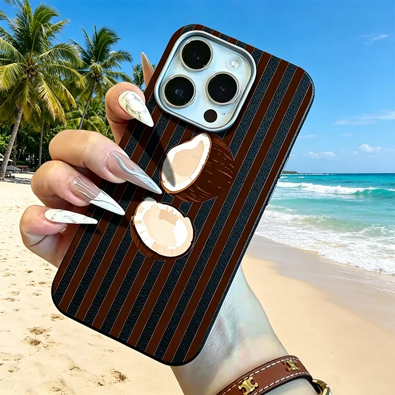 Retro Red Stripe Cherry Case for Samsung Galaxy S25 S24 S23 S22 S21 Ultra Plus S20 FE A73 A72 A71 4G A56 A55 A54 5G A52 Cover