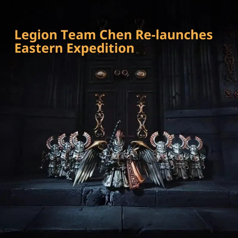 โมเดลโลหะแม่เหล็กถอดประกอบได้ Paladin ของตกแต่งโต๊ะทำงาน จี้ทองแดง ของที่ระลึกสร้างสรรค์เชิงวัฒนธรรม ของสะสม ของเล่นหุ่นยนต์