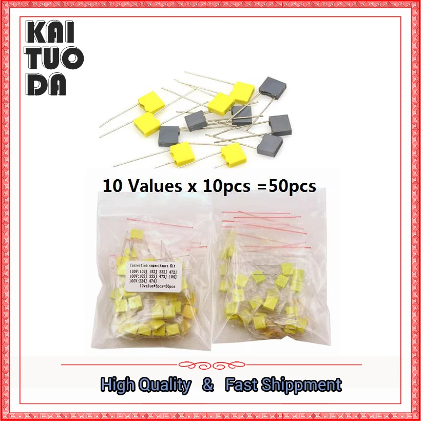 10 Kinds * 5 PCS=50…