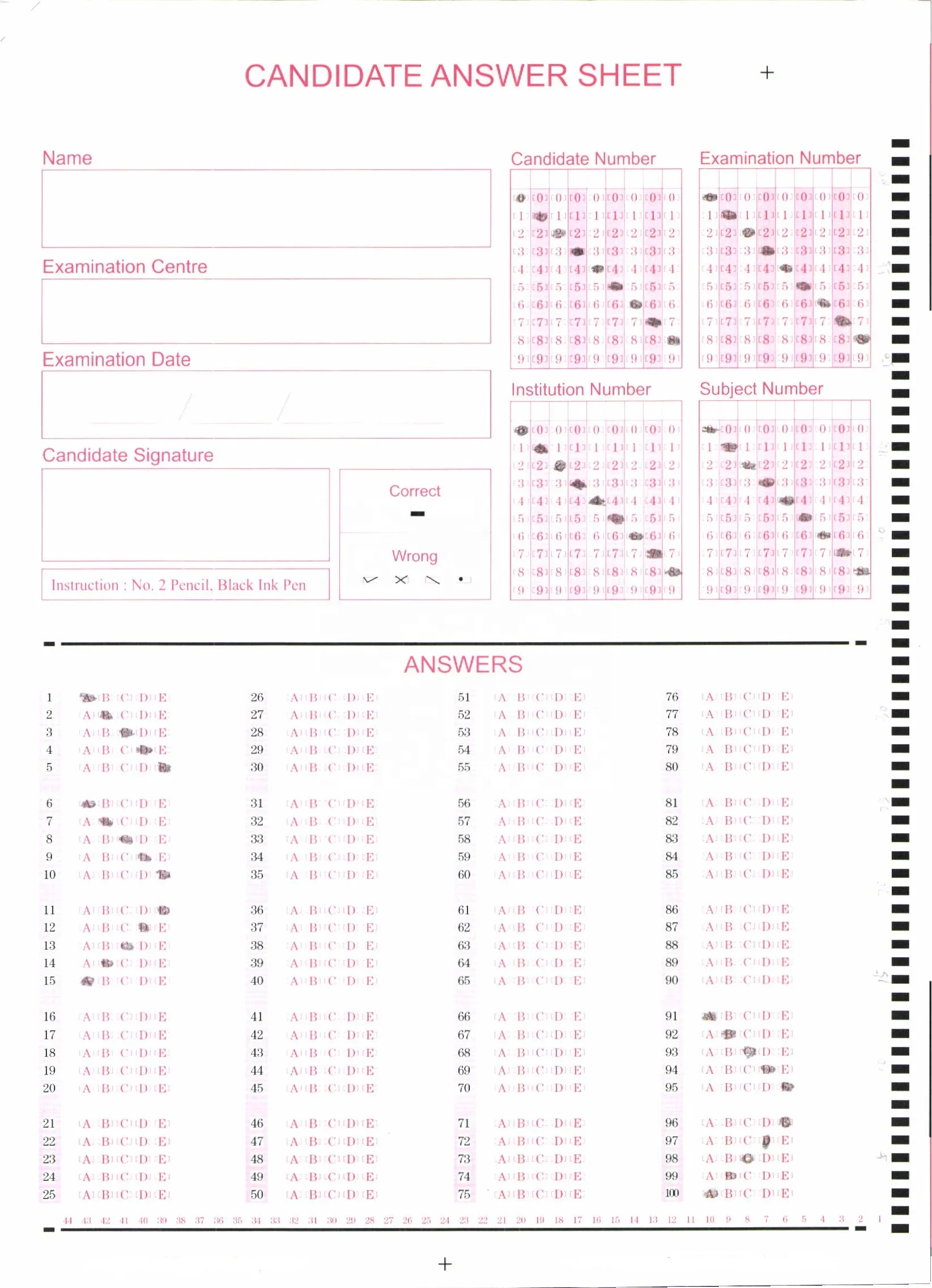 Escáner de documentos con solución de datos de imagen /OMR con imagen