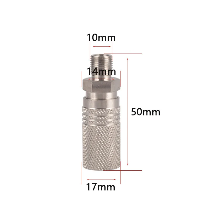 HPA Quick Release For Hoses Gas Cylinder Refill Quick Coupler Air Tank Soft Filling Adapter Connector Pneumatic Accesories Set