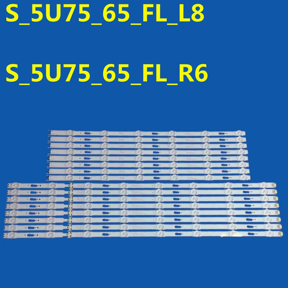LED Backlight Strip For UA65KUC30S UA65JU7800 UA65KU6880 UA65KU6310 UA65KU6300 UA65K6200 UA65KU6000 LM41-00109W/V CY-GJ065HGLV4H