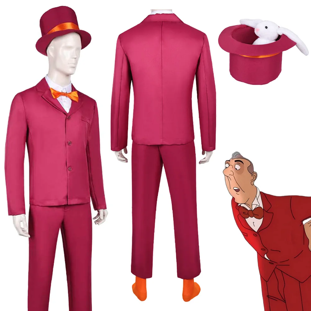 

Fantasia The Illusionist L Illusionniste Cosplay Clothing 2010 Movie Magician Disfraz Costume Men Halloween Carnival Party Cloth