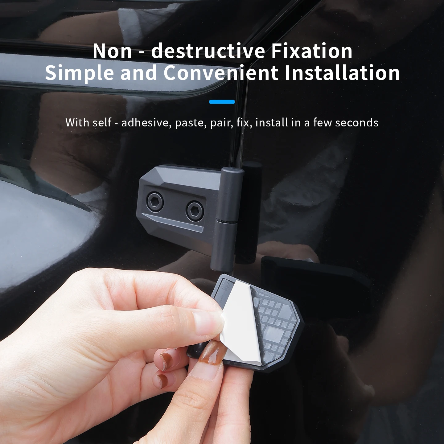 

Factory Wholesale ABS Car Hood Door Hinge Cover Trim Car Exterior Accessories Door Hinge Protection Cover