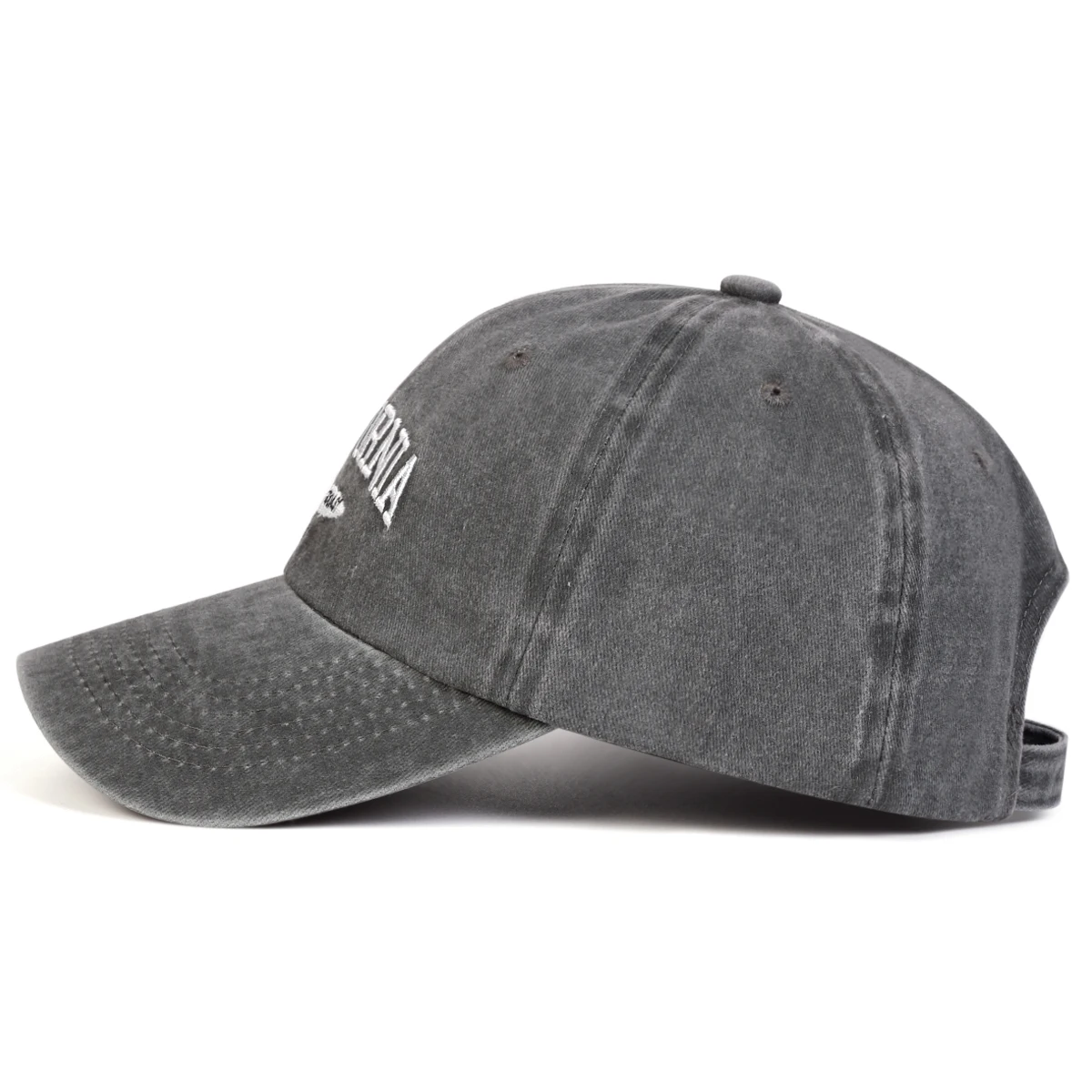 Unisex CALIFORNIA Baseballkappen mit Buchstabenstickerei, verstellbare Freizeitmützen für Frühling und Herbst, Outdoor-Sonnenschutzhüte – Detail 4