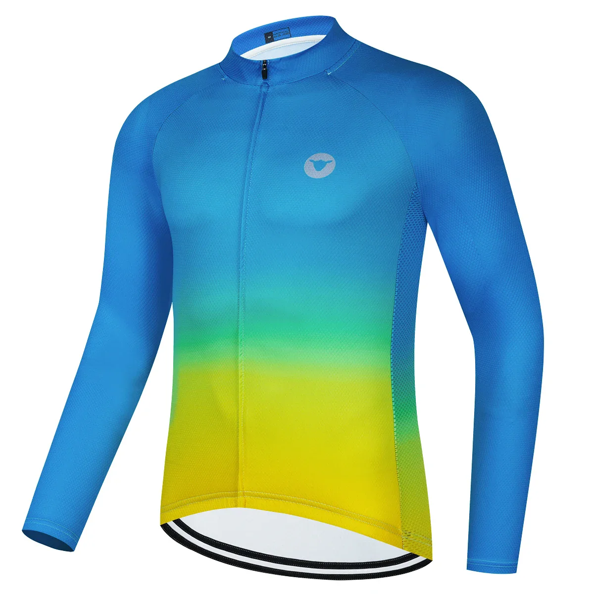 New Team Cycling Jersey men Long Sleeve MTB Bike Jersey Quick Dry Outdoor Racing Sport Bicycle Shirt