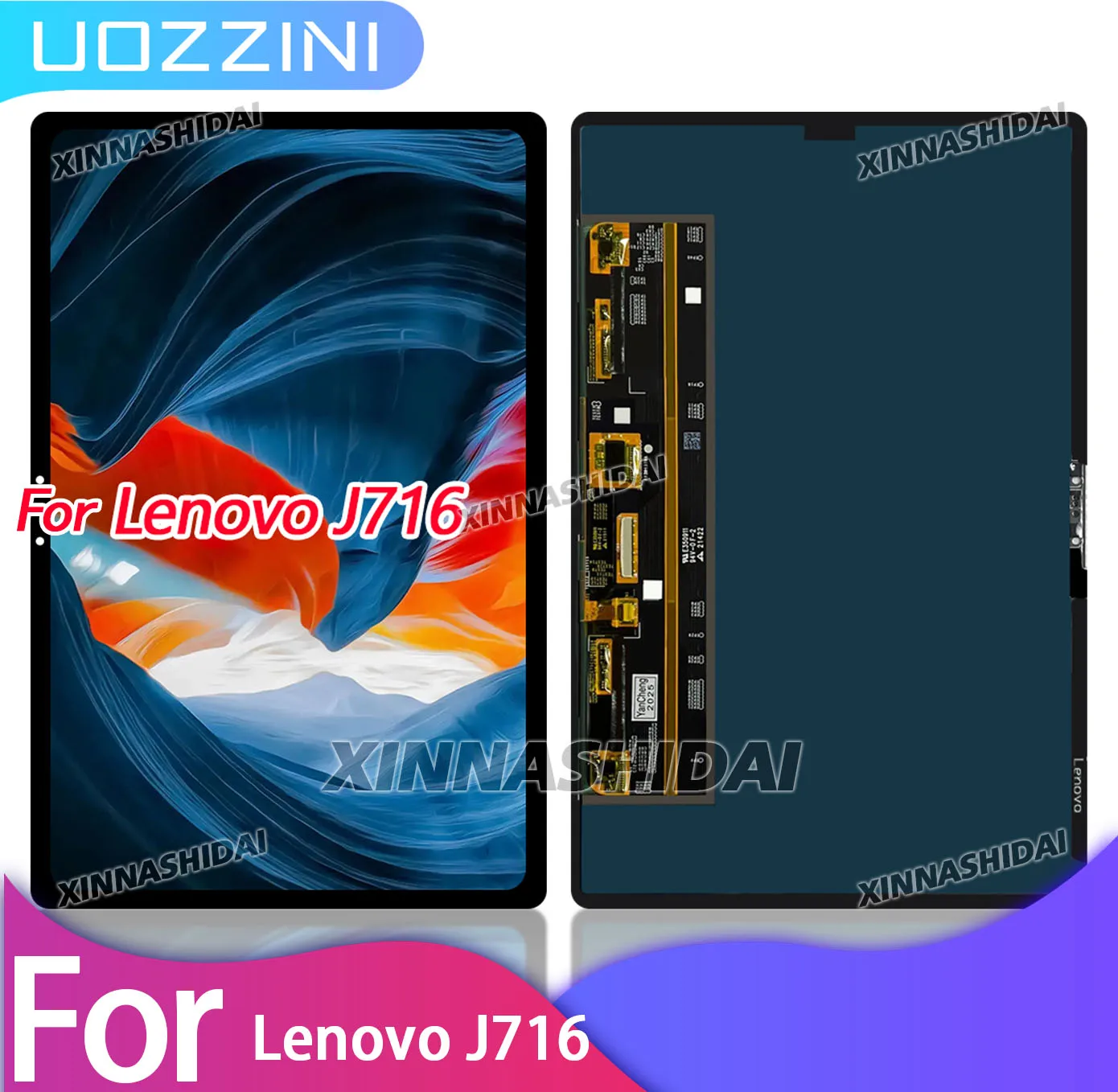 New LCD For Lenovo J716 LCD Display Touch Screen Digitizer Assembly Replacement For For Lenovo J716